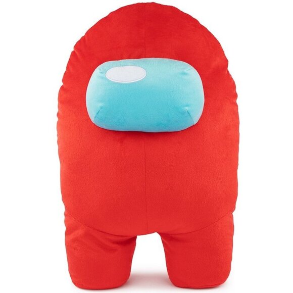Among Us Plush Kids Pillow Buddy Red Crewmate  Toy 16" Gaming Squishy Cuddle - Picture 1 of 5